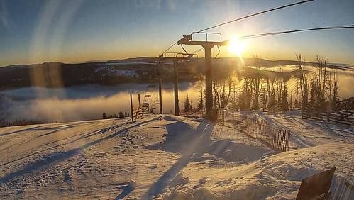 Webcam located on top of Porphyry Peak from the Triple Chair terminal at Showdown Montana